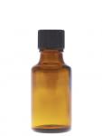25ml Amber Bottle with Cap & Dropper