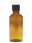 50ml Amber Bottle with Cap & Dropper