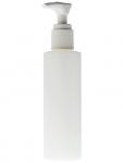 100ml- 150ml - 250ml - 500ml - 1000ml Cylindrical Plastic Bottle with Pump Dispenser.
