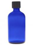 50ml Blue Bottle with Cap & Dropper
